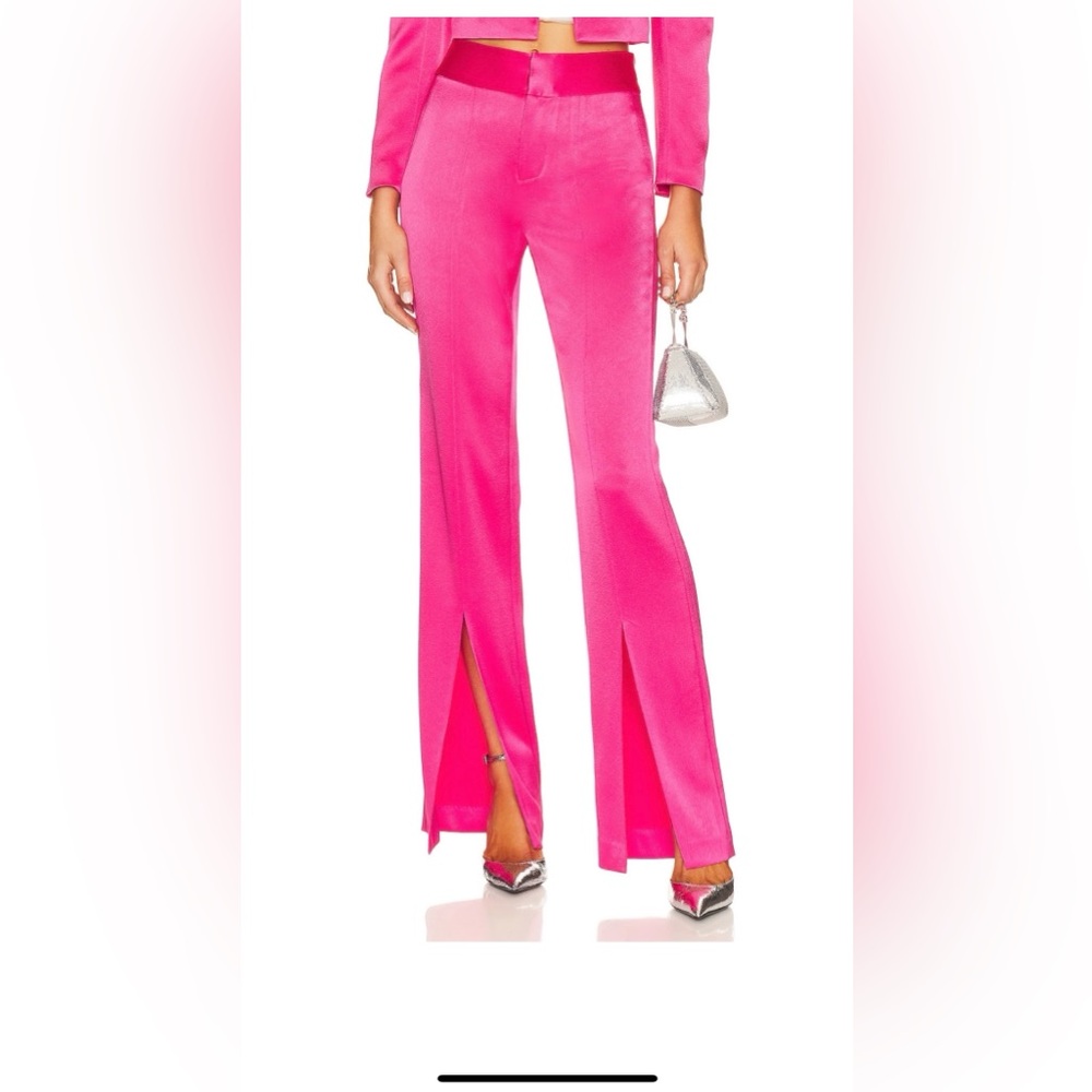 Alice + Olivia Slit Front Pants Size 6